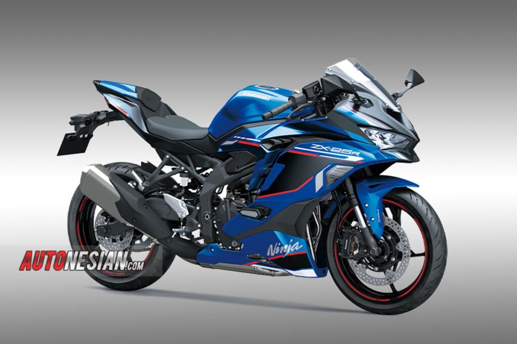 Kawasaki Kawasaki Ninja ZX-25R MY 2024 Candy Plasma Blue