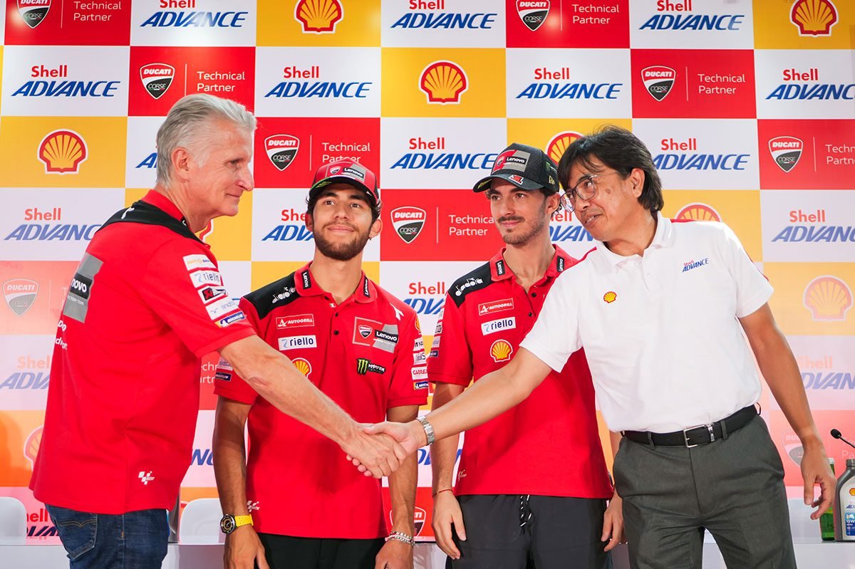 Shell Advance Ducati Corse Motogp mandalika 2023