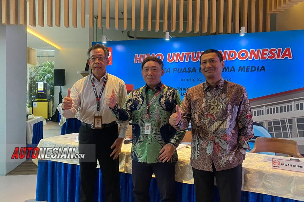 Hino indonesia prescon mudik 2024