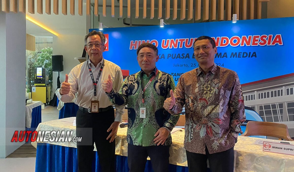 Hino indonesia prescon mudik 2024