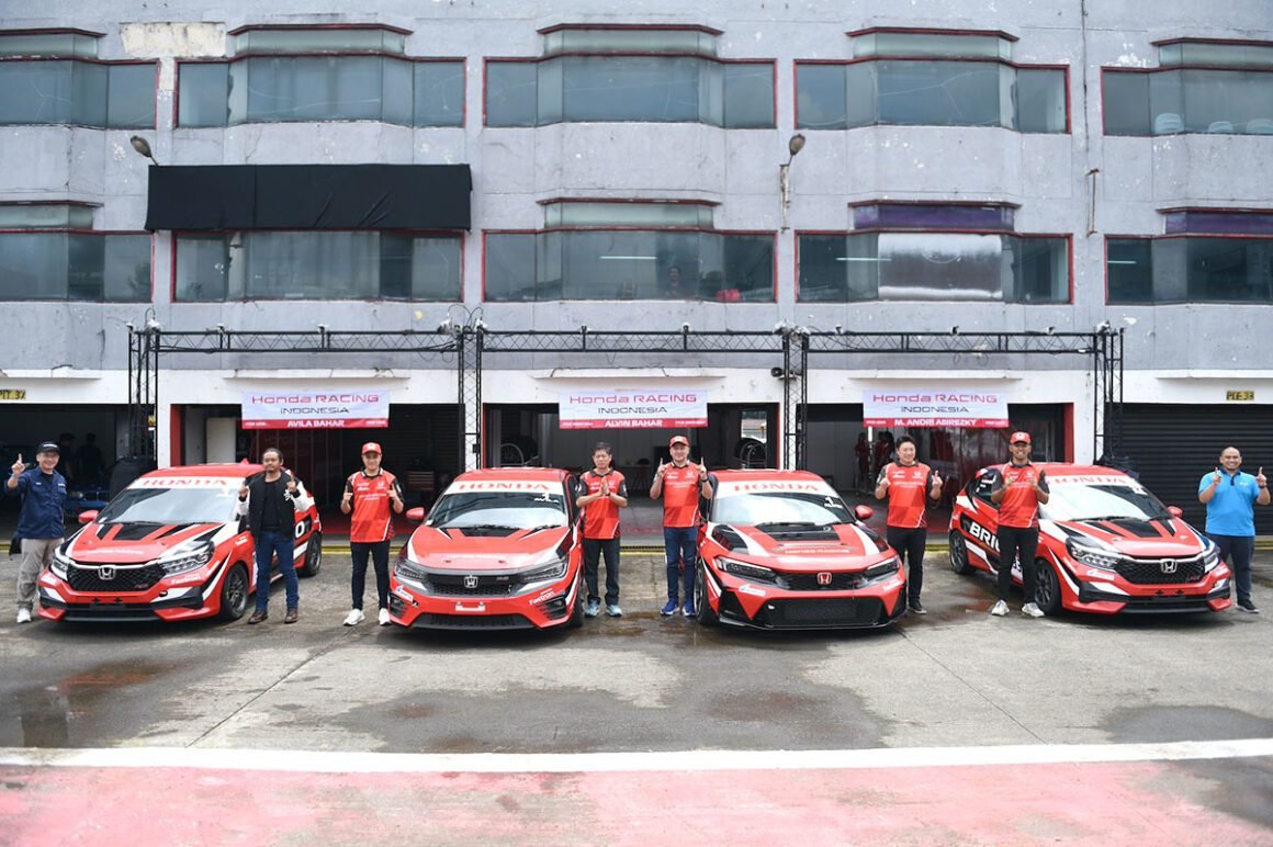 Honda Racing Indonesia mobil balap musim 2024