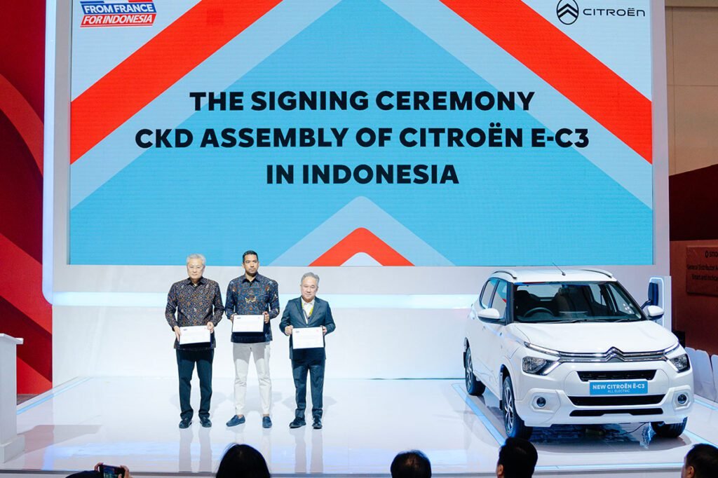 Citroen E-C3 MOU CKD Indonesia GIIAS 2024