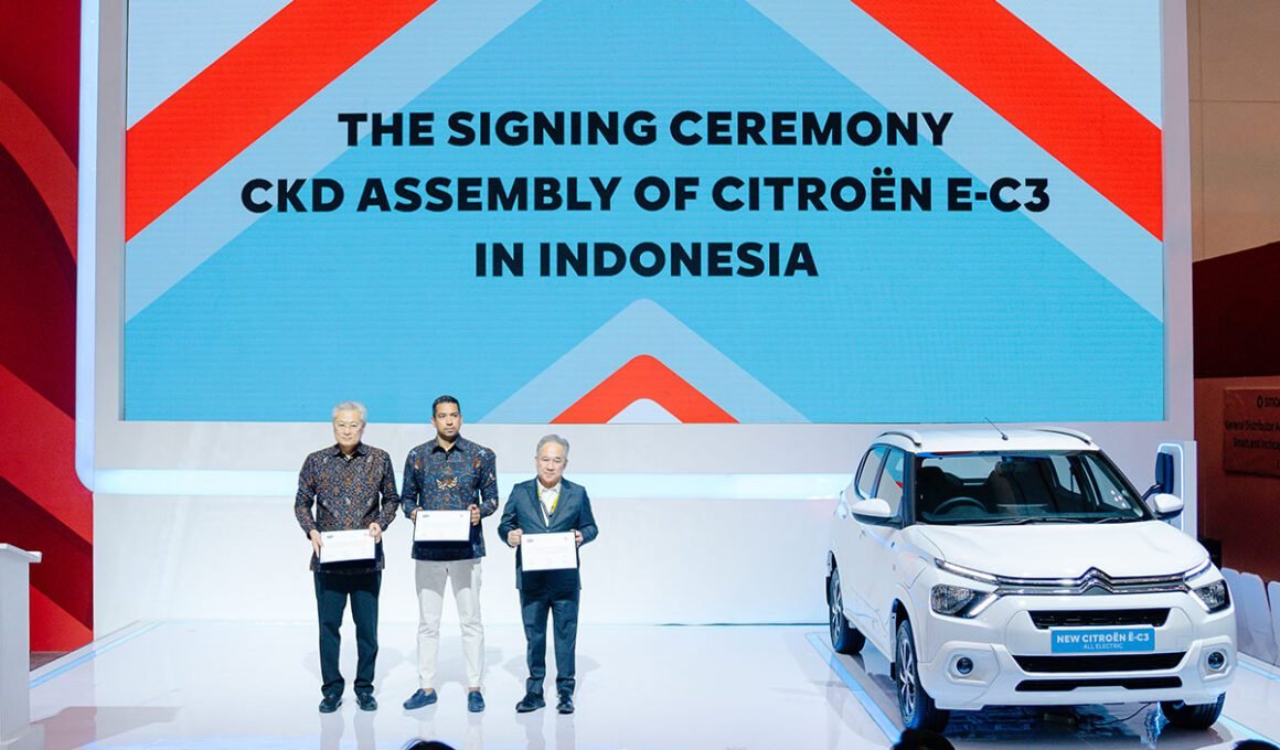 Citroen E-C3 MOU CKD Indonesia GIIAS 2024