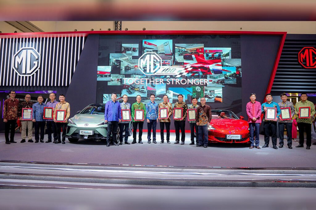 MG Motor Indonesia 11 dealer baru GIIAS 2024
