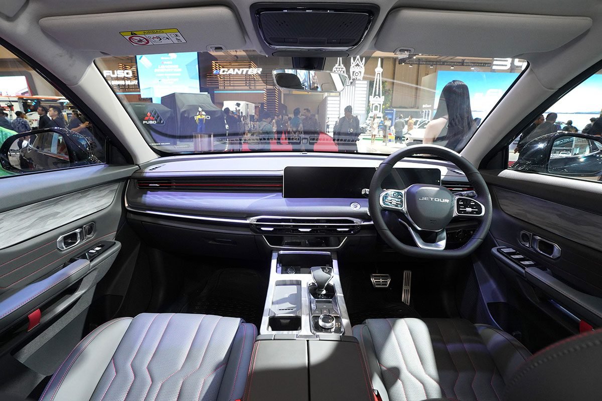 Jetour Dashing test GIIAS 2024 interior