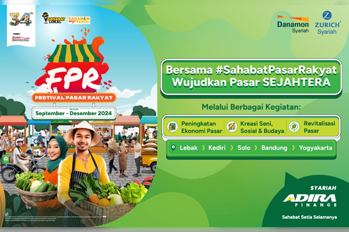 adira finance Festival Pasar Rakyat 2024 flayer