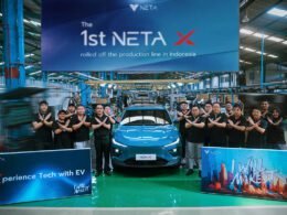 Mobil listrik neta x produksi CKD Indonesia