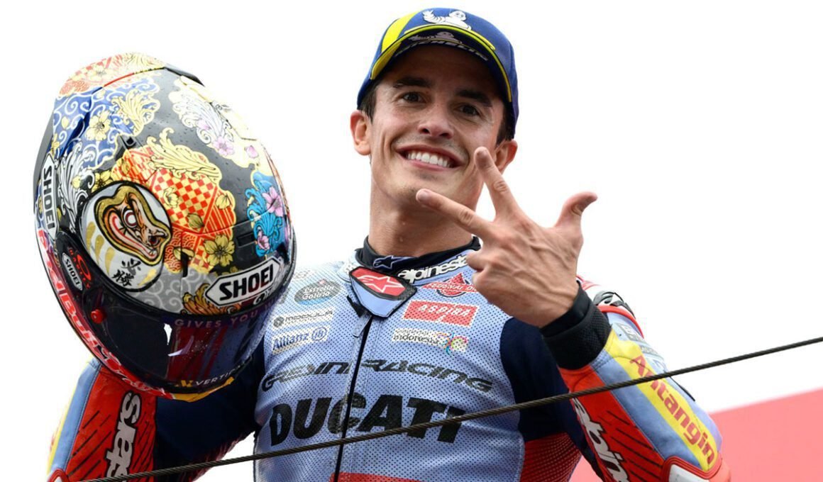 Marc Marquez MotoGP Japan 2024 Federal oil