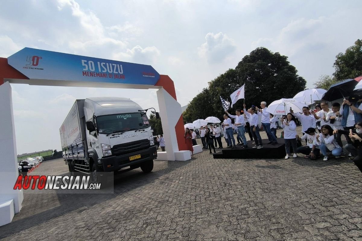 50 tahun Isuzu Menemani di Jalan Indonesia