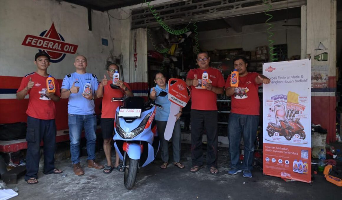 Federal Oil pemenang honda pcx asal bali 2024