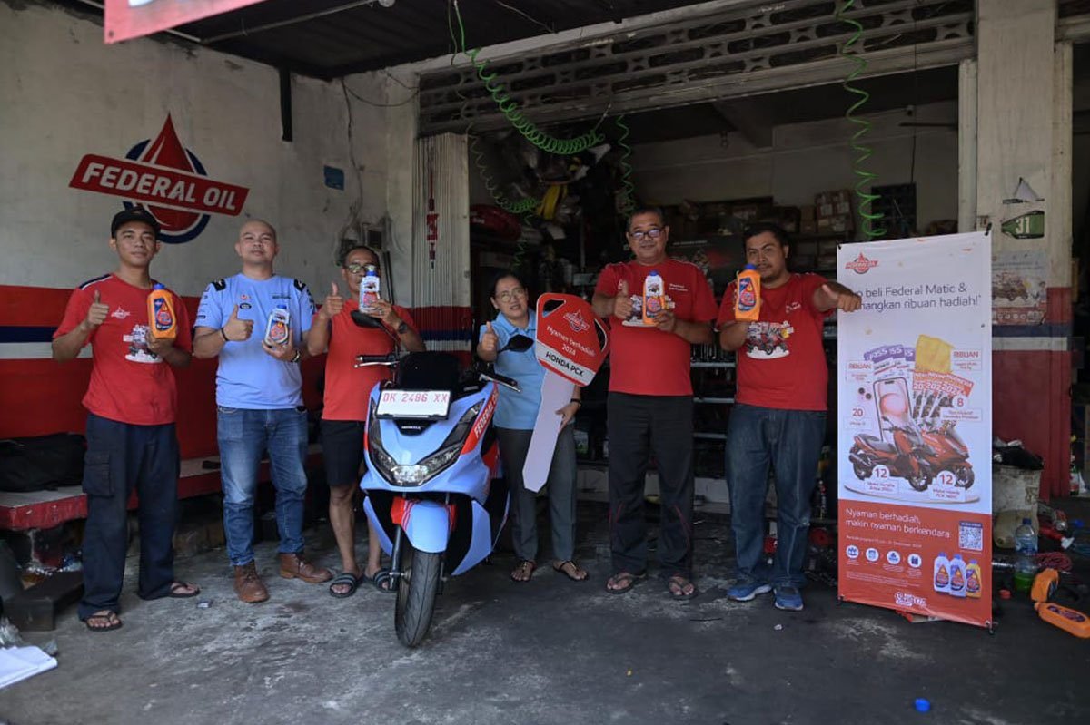 Federal Oil pemenang honda pcx asal bali 2024