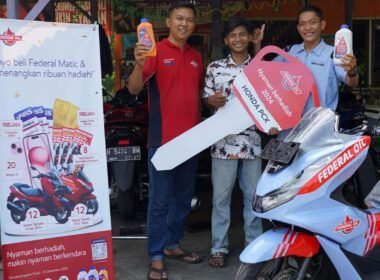 Federal oil pemenang honda PCX November 2024