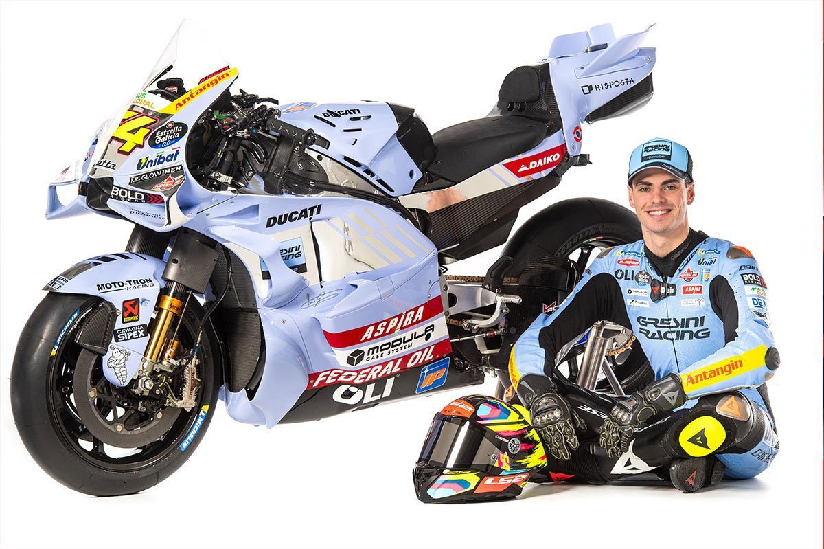 Federal Oil Gresini Racing MotoGP 2025 Fermin Aldeguer