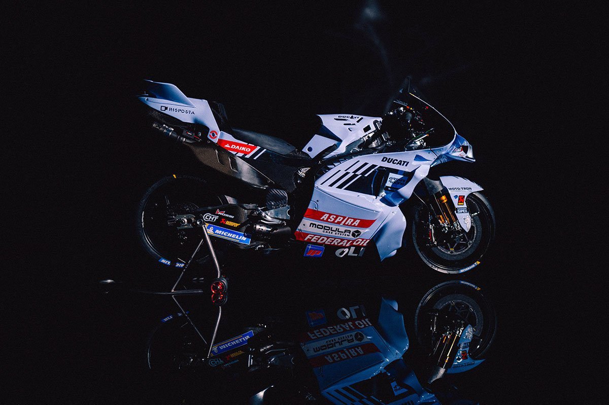 Livery motor baru Gresini Racing di Musim MotoGP 2025