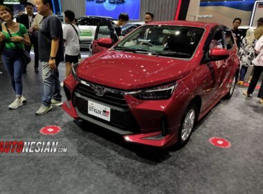 New Toyota Agya Stylix with GR Aeropackage IIMS 2025