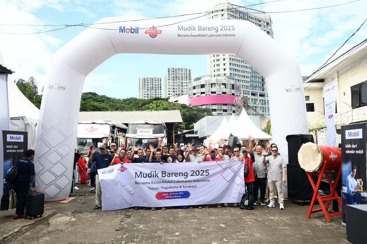 Federal oil mobil lubricants Mudik Bareng 2025