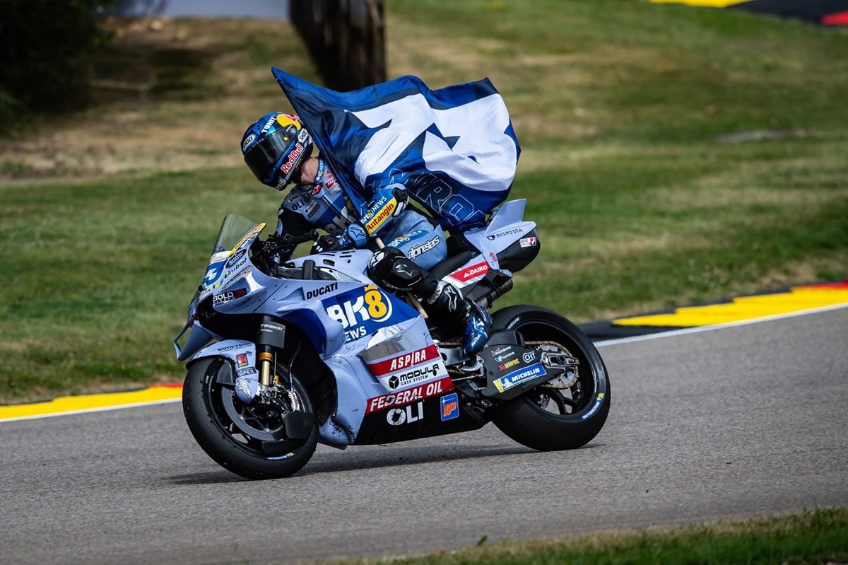 Federal oil Alex Marquez MotoGP Jerman 2025