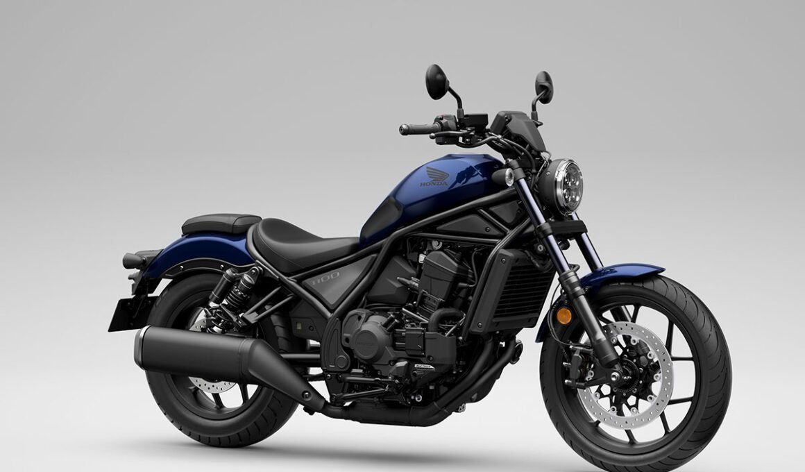 Honda Rebel 1100 Pearl Hawkseye Blue
