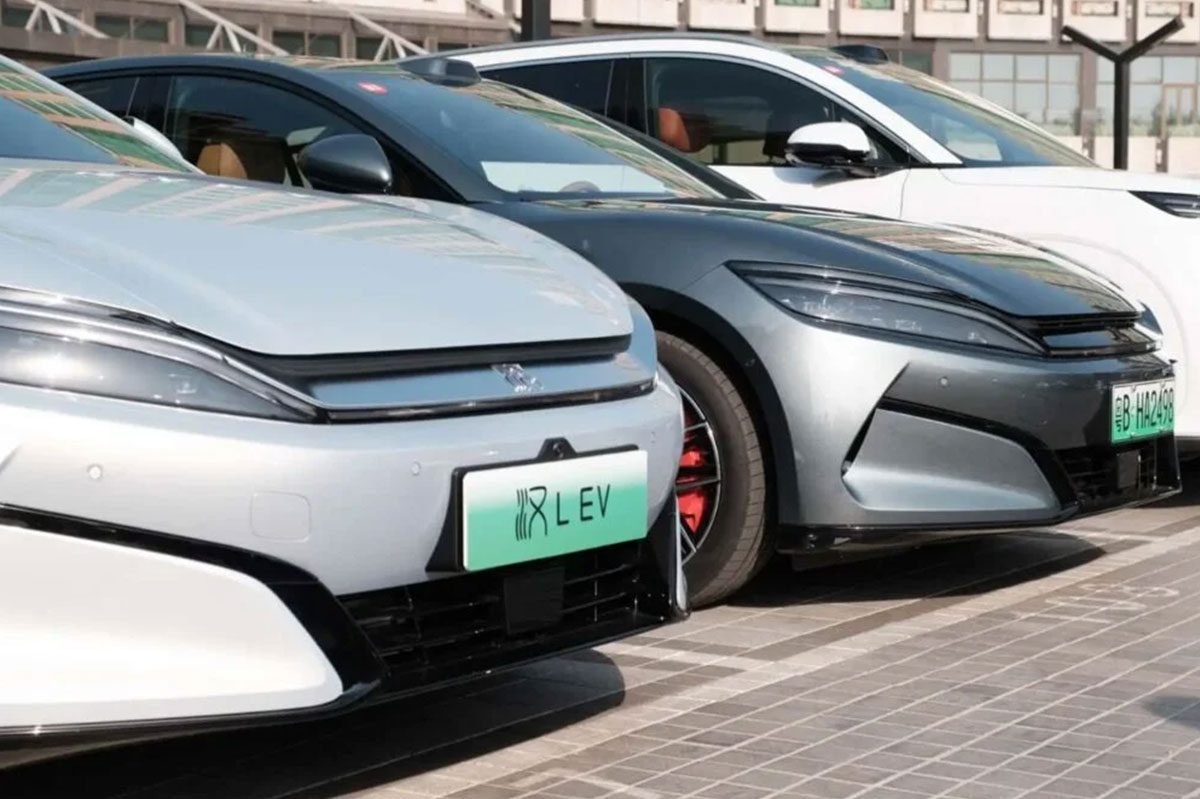 Ilustrasi Mobil Listrik China