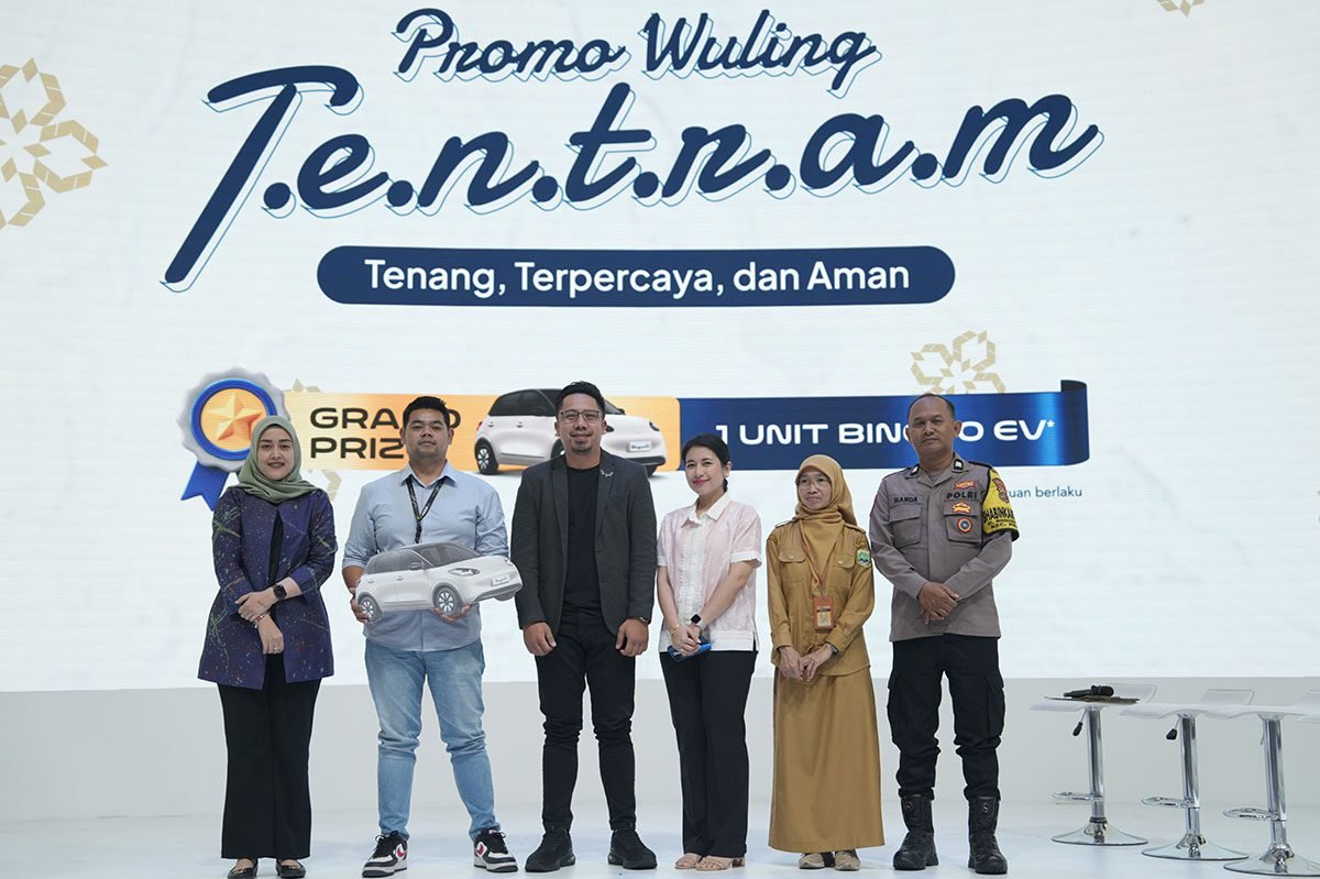 wuling BinguoEV penyerahan hadiah tentrem giias 2025 