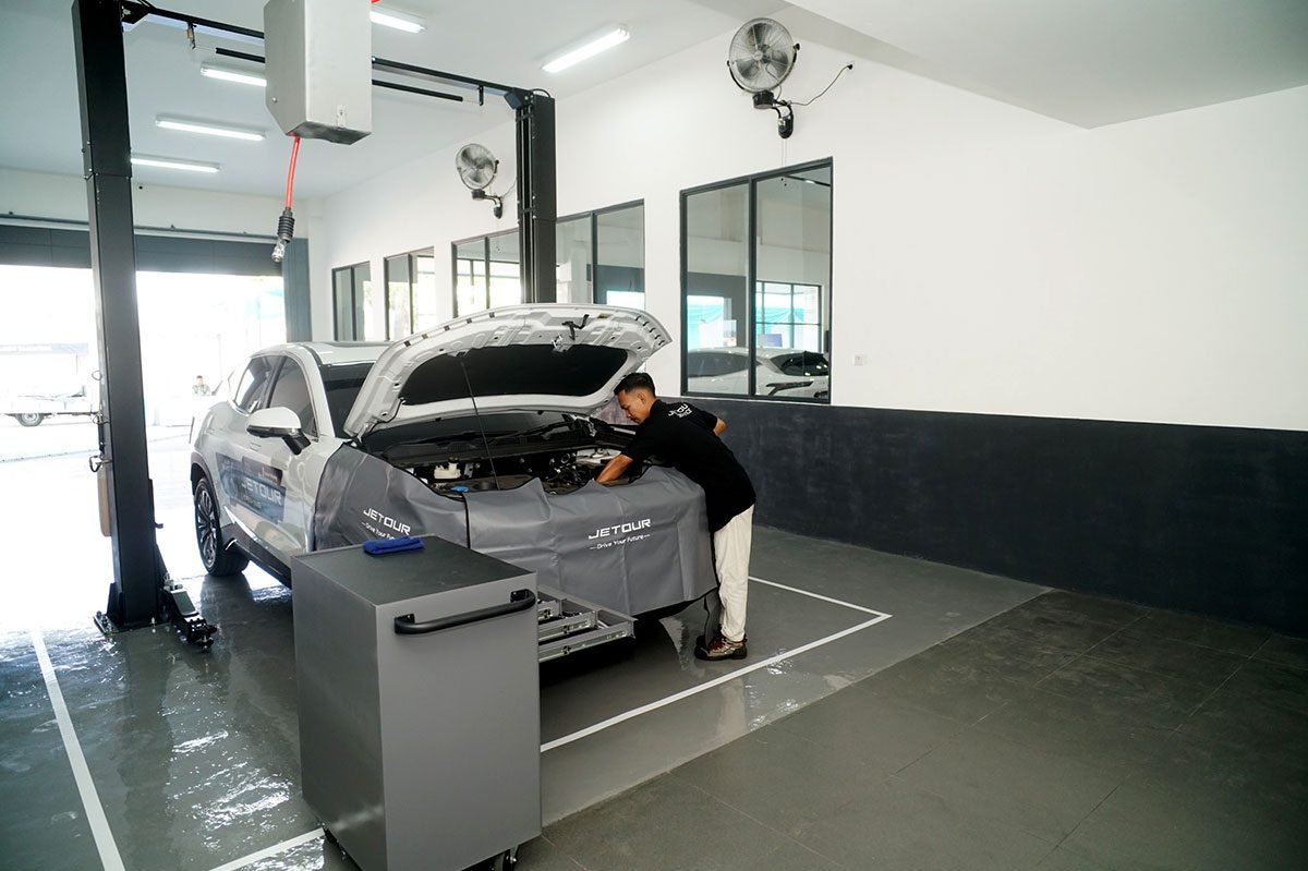 Jetour Pontianak Dealer Service Bay