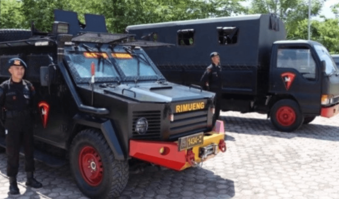 Rantis Rimueng milik Brimob