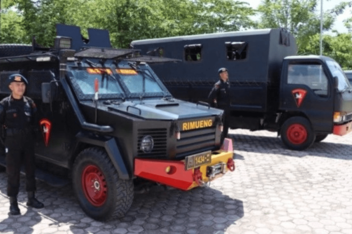 Rantis Rimueng milik Brimob