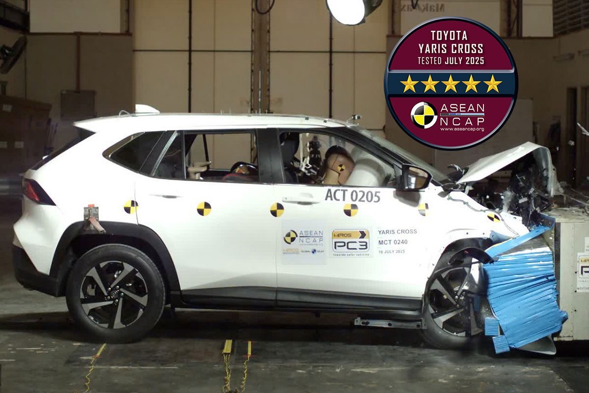 Toyota Yaris Cross ASEAN NCAP 2025