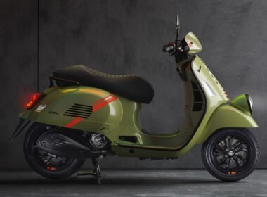 Vespa GTV Green Tenace Indonesia