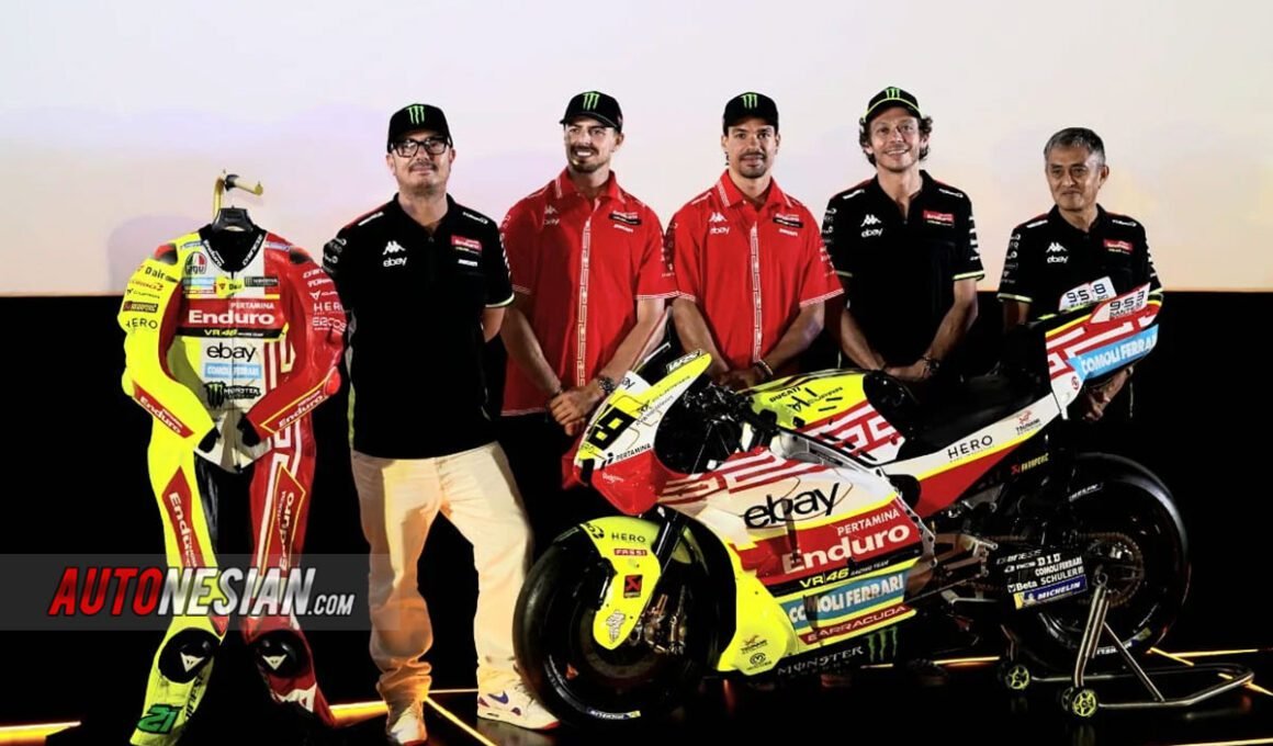 Peluncuran livery khusus Pertamina Enduro VR46 Racing Team