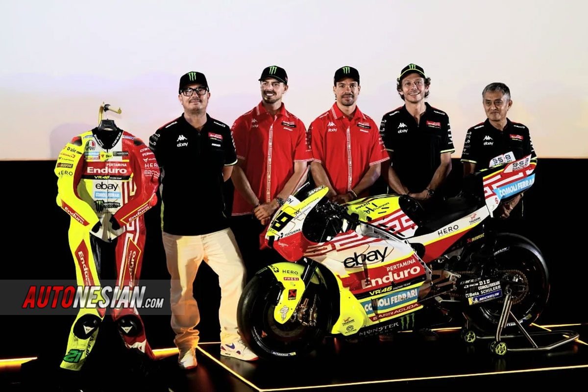 Peluncuran livery khusus Pertamina Enduro VR46 Racing Team