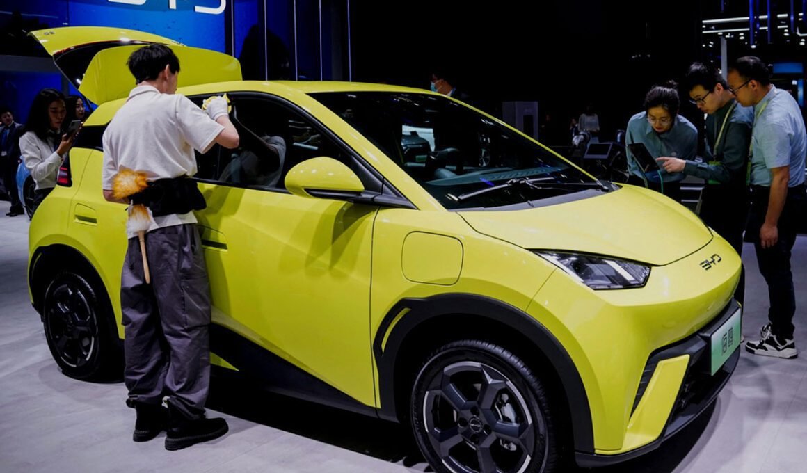 BYD Seagull Shanghai Auto Show 2023