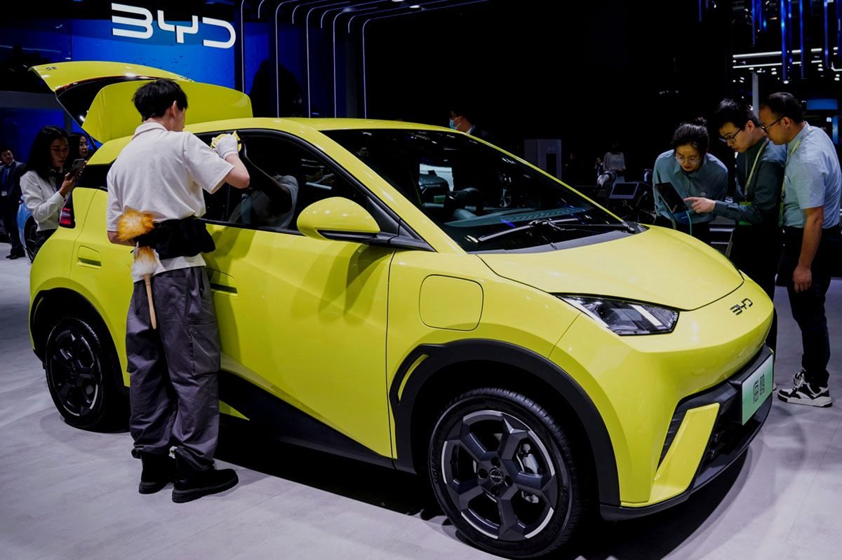 BYD Seagull Shanghai Auto Show 2023