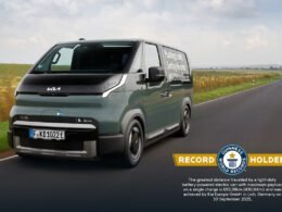 Kia PV5 Cargo GUINNESS WORLD RECORDS