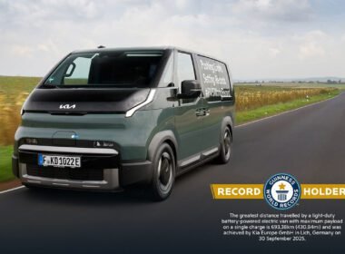 Kia PV5 Cargo GUINNESS WORLD RECORDS