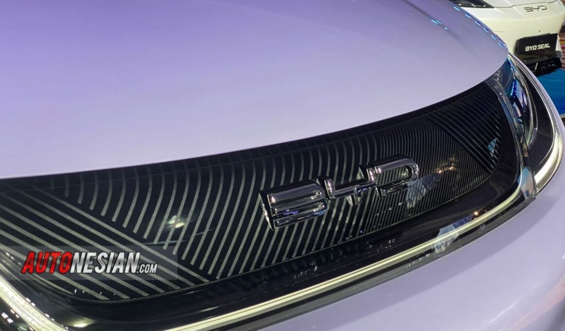Logo BYD mobil listrik