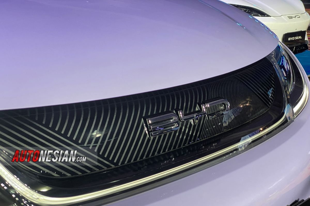 Logo BYD mobil listrik