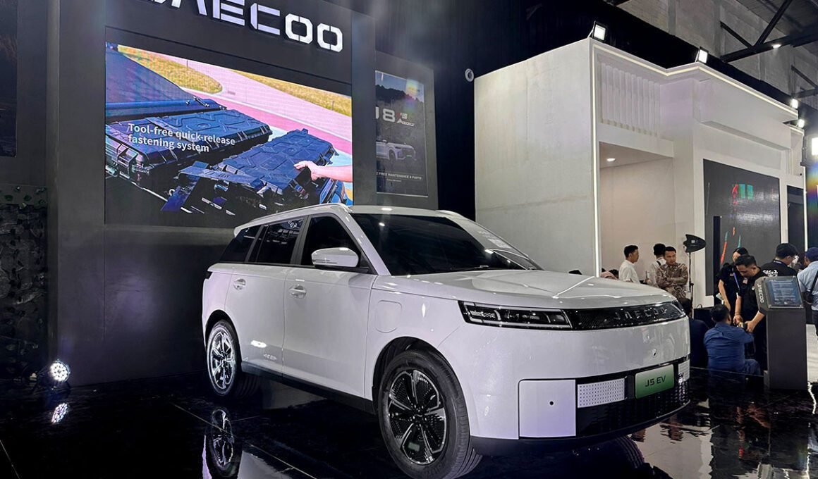 Jaecoo J5 EV GIIAS Makassar 2025