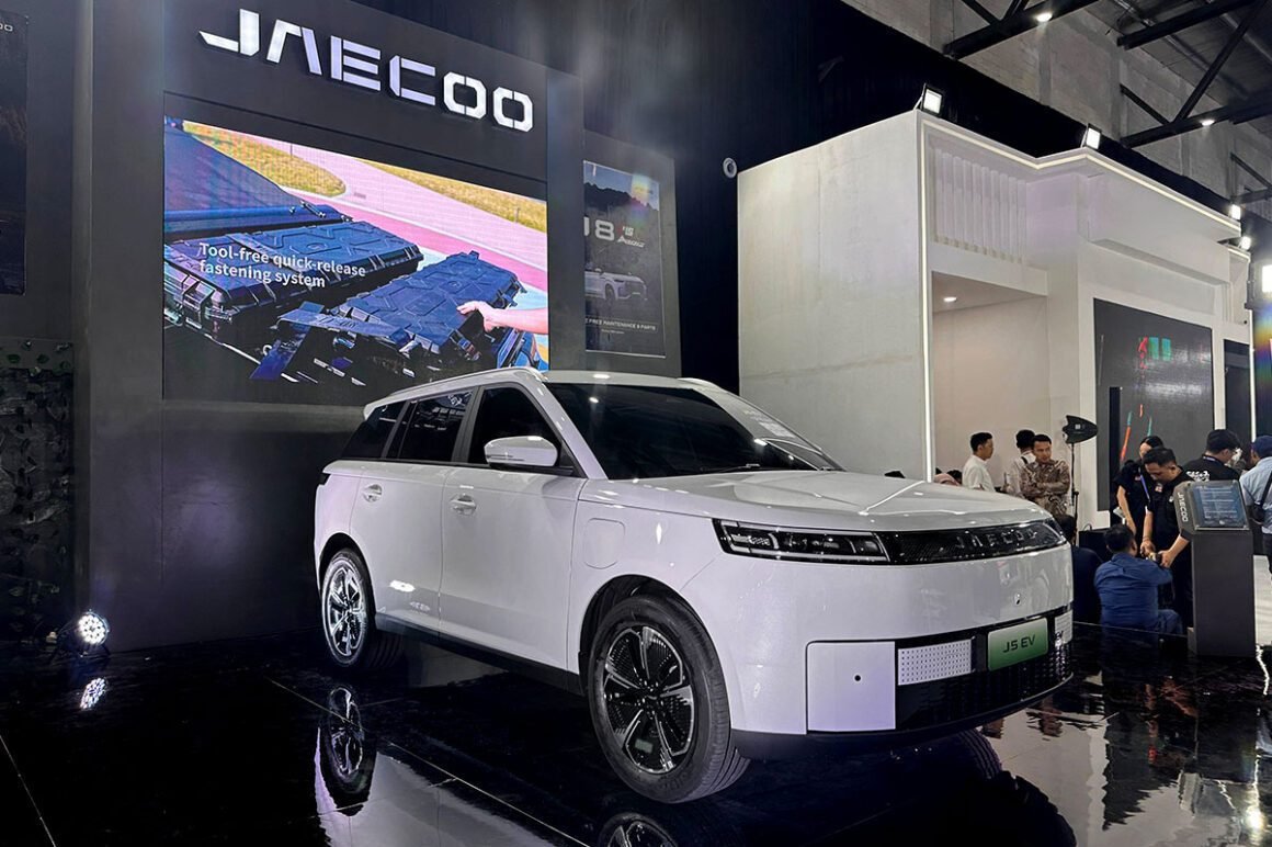 Jaecoo J5 EV GIIAS Makassar 2025