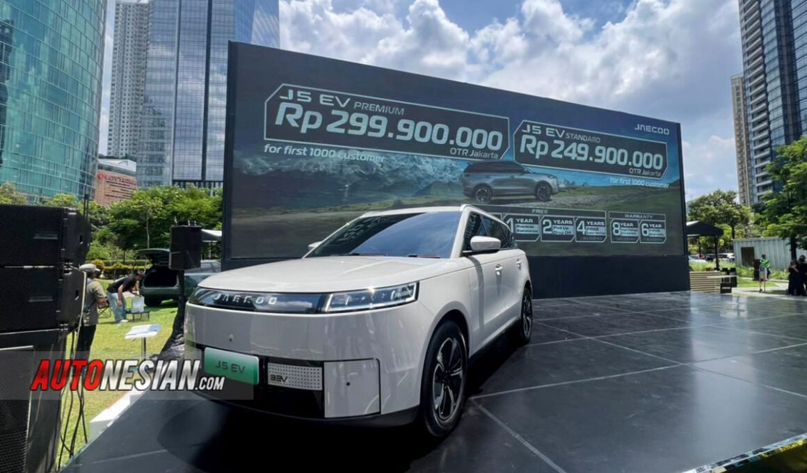 mobil listrik Jaecoo J5 EV Indonesia