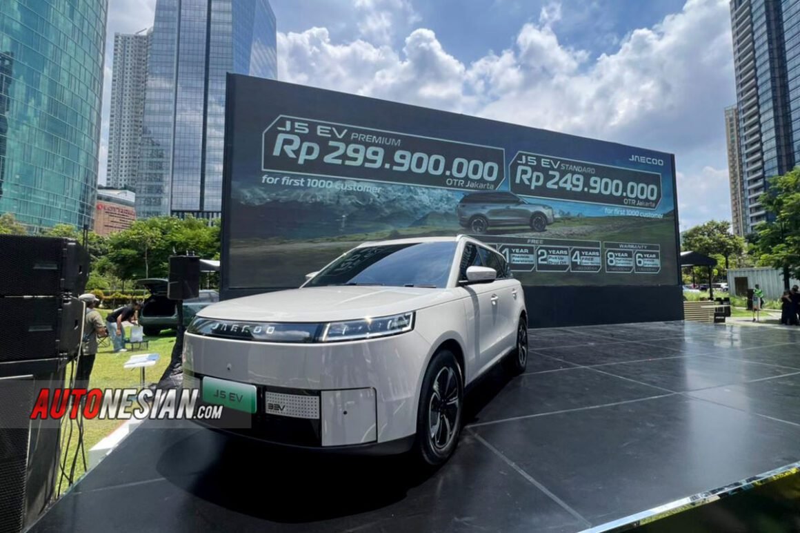 mobil listrik Jaecoo J5 EV Indonesia