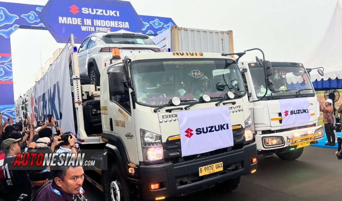 Suzuki indonesia ekspor fronx satria 2025