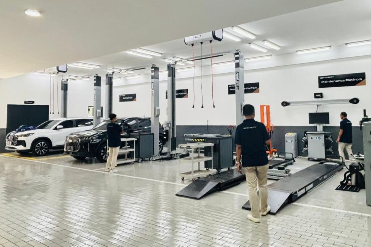 Chery layanan servis banjir