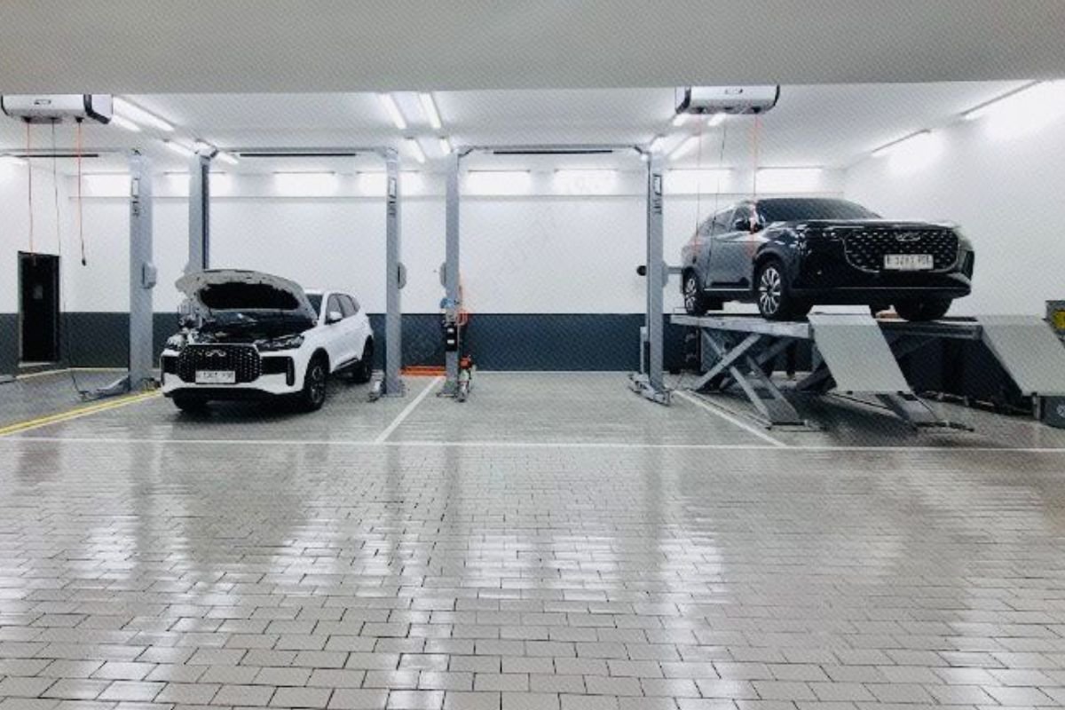 Chery layanan servis banjir