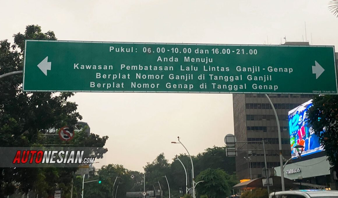 Ganjil genap gage jakarta 2025