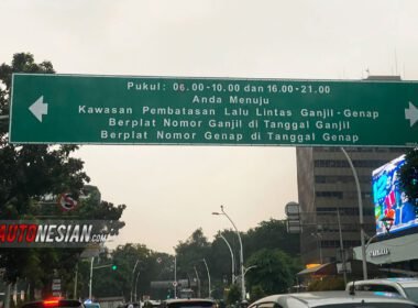 Ganjil genap gage jakarta 2025
