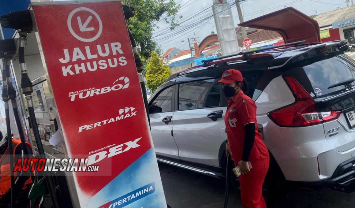 Jalur khusus Pertamina Pertamax dex