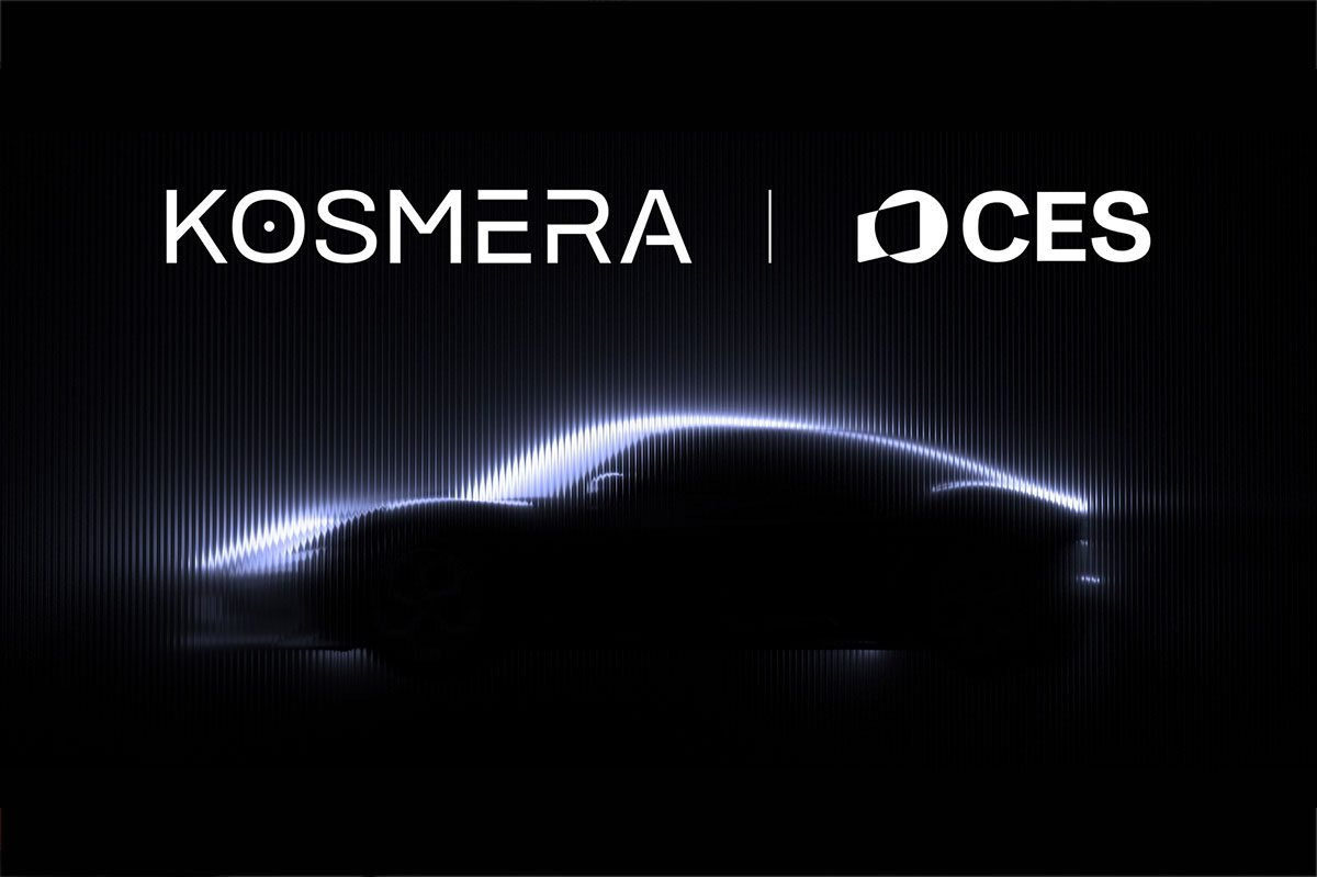 mobil listrik china Kosmera CES 2026 teaser