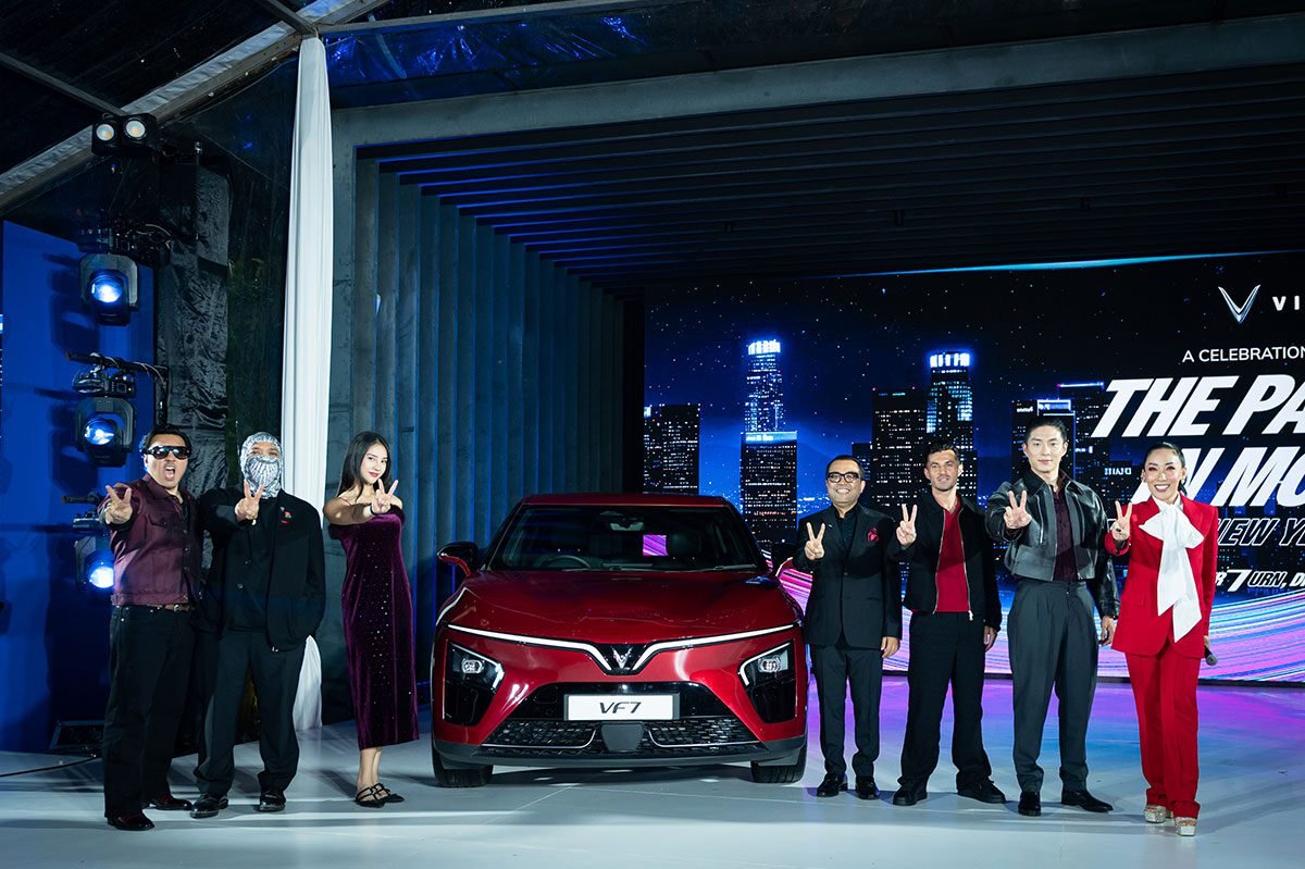 Vinfast VF 7 the Party in Motion