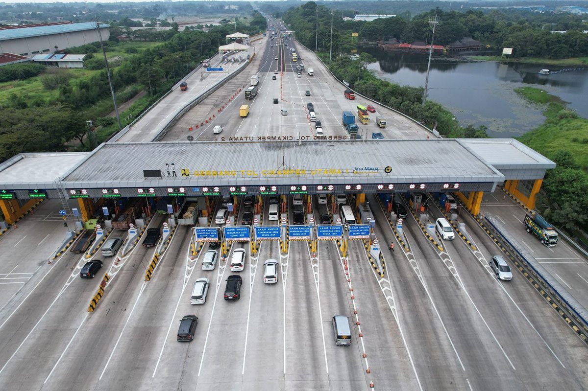 gerbang tol cikampek utama 1 jasa marga